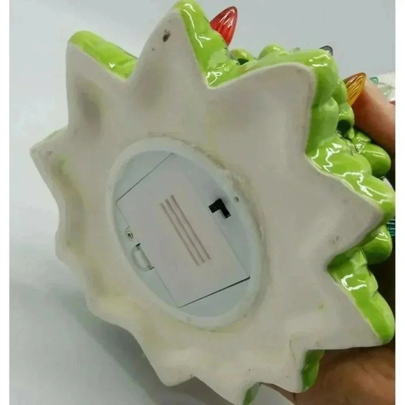 Nightmare Before Christmas Santa Jack 12" Ceramic Light Up Tree Disney 2021 NWT - Picture 6 of 7